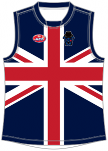 Great Britain Footy 9s jumper front