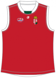 Hungary Footy 9s jumper front