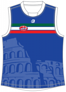 Italy Footy 9s jumper front