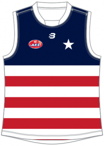 Liberia Footy 9s jumper front
