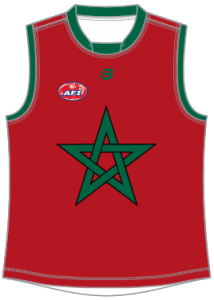 Morocco Footy 9s jumper front