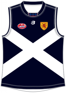 Scotland Footy 9s jumper front
