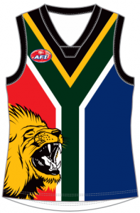South Africa Footy 9s jumper front