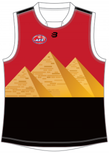 Egypt Footy 9s jumper front