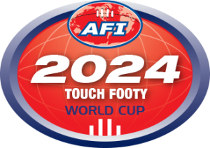 2024 Touch Footy World Cup logo